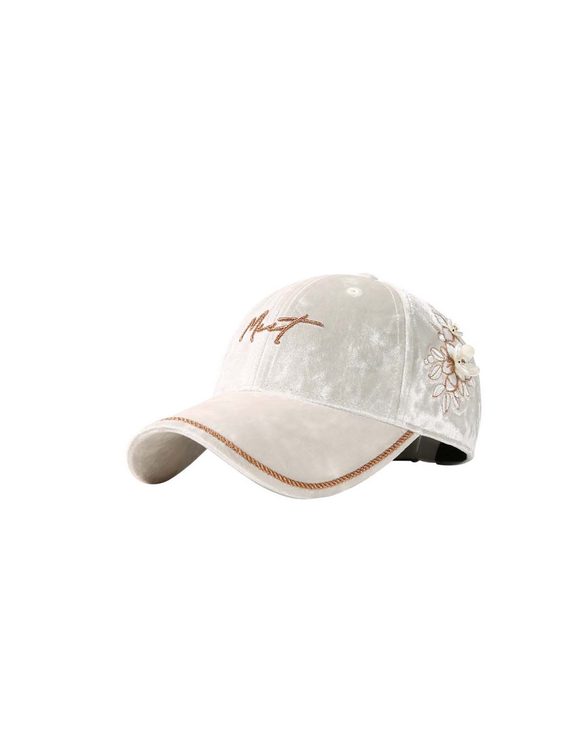Luxury Velvet Baseball Cap-h19